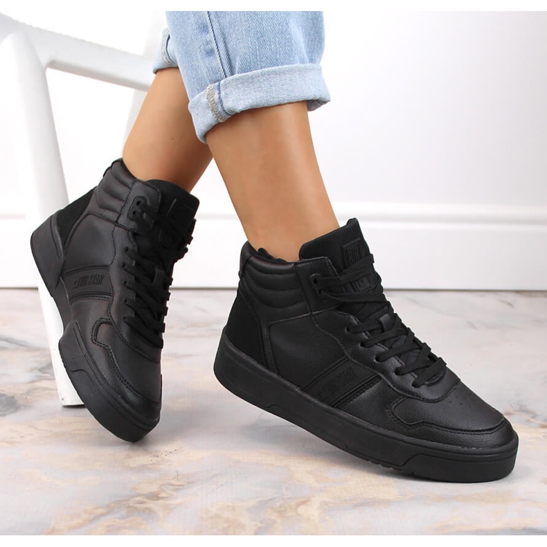 Sportskor svarta sneakers Big Star KK274262 1