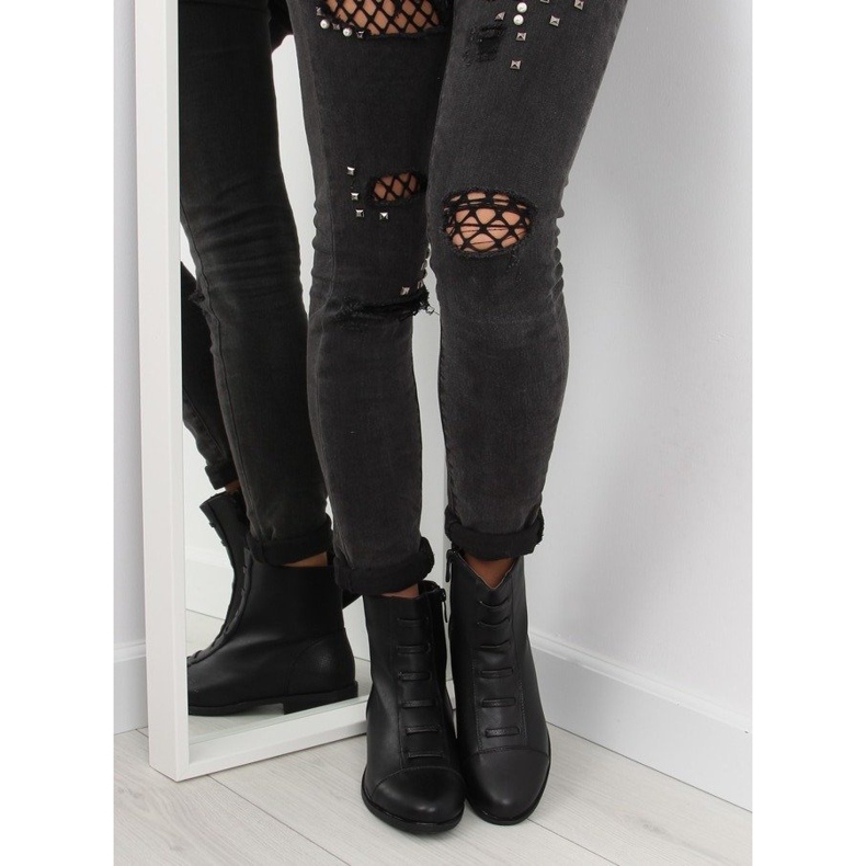 Svarta isolerade damstövlar F7091-1SVART 1