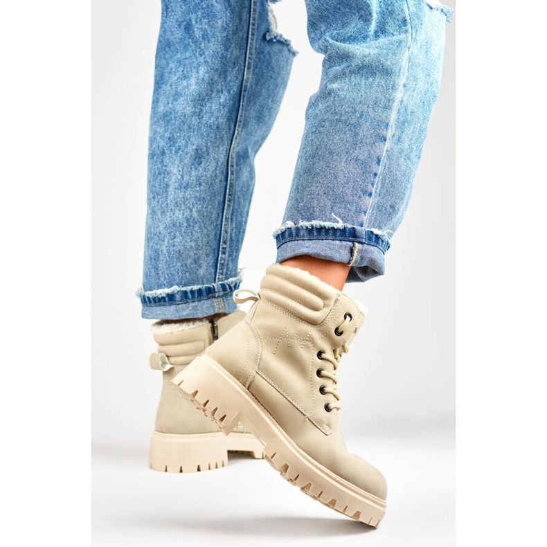 Isolerade damstövlar, beige GD-TL51BE 1