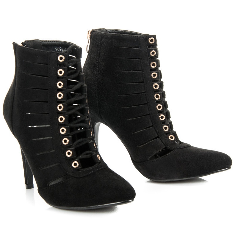 Cm Paris Genombrutna ankelstövlar svart 1