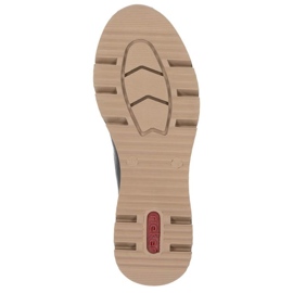Rieker N6361-00 svarta kilar 25
