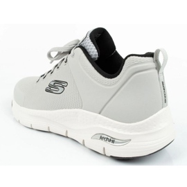 Herrsportskor Skechers Arch Fit 232200-LGBK Gray grå 8
