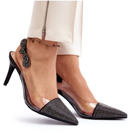 D&A Höga klackar med MR1966-11 svart 7