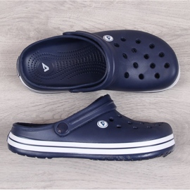 American Club marinblå tofflor för barn 1