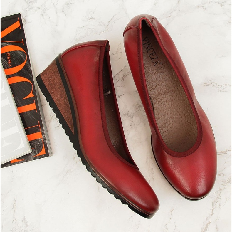 Röda Vinceza kilpumpar 2