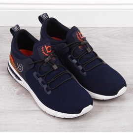 Mäns sportskor Navy Blue Bugatti JJ153028 blå 1