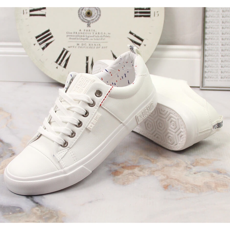 Vita låga sneakers Big Star KK274005 2