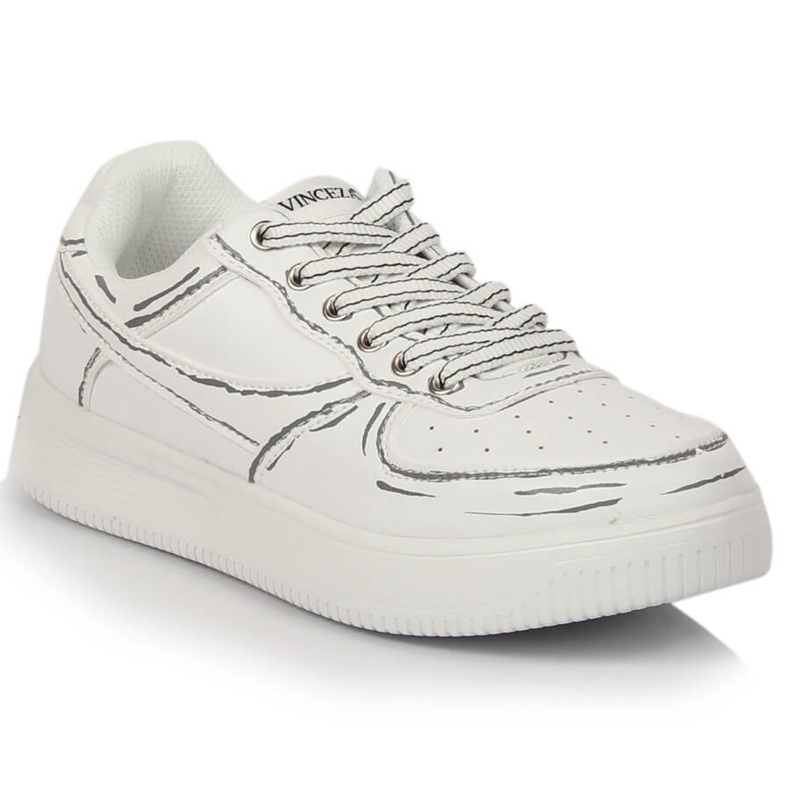 Vita Vinceza låga sneakers 2