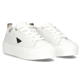 Läder sneakers filippo dp3533/25 wh vit 1