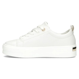 Läder sneakers filippo dp3533/25 wh vit 2