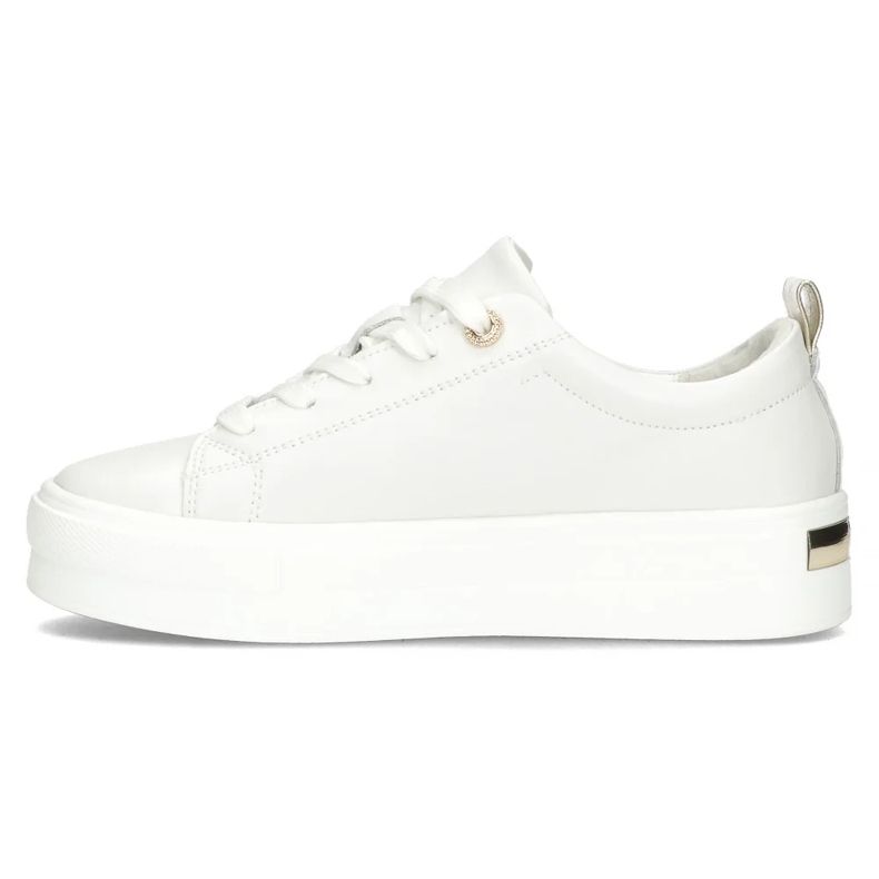 Läder sneakers filippo dp3533/25 wh vit 2