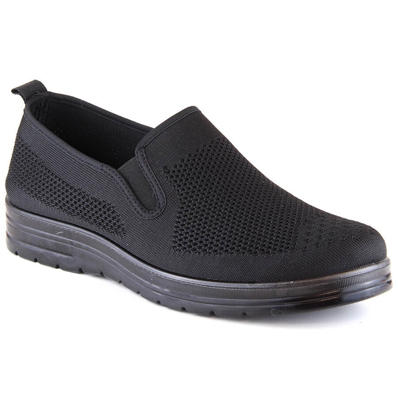 News Nyheter 1022 svarta slip-on skor för män 2