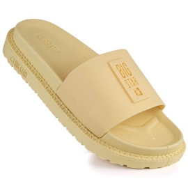 Gula plattformsflipflops för kvinnor Big Star LL274427 1