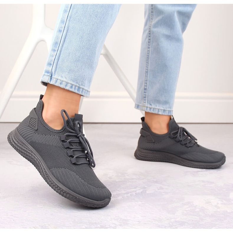 News Ljusgrå mesh sportskor Nyheter 3634 2