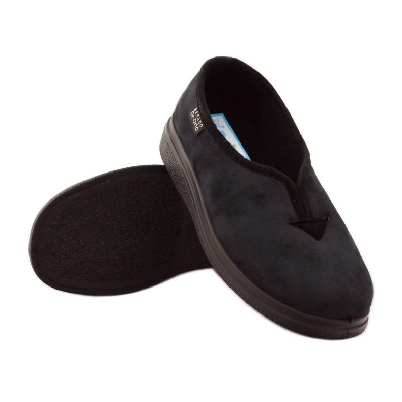 Befado damskor mockasin Dr.Orto tofflor svart 3