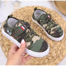 Atletico kardborrband för barnsneakers grön 1