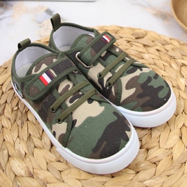 Atletico kardborrband för barnsneakers grön 2