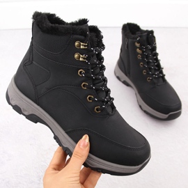 Svarta isolerade vandringsstövlar Vanhorn 16318 1