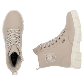 Rieker kvinnors stövlar med RKR557B -beige 30