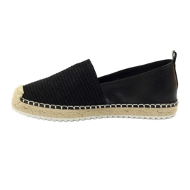 Ballerina espadrillor Big star 274196 svart brun 2