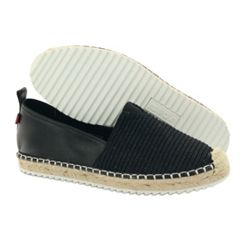 Ballerina espadrillor Big star 274196 svart brun 3