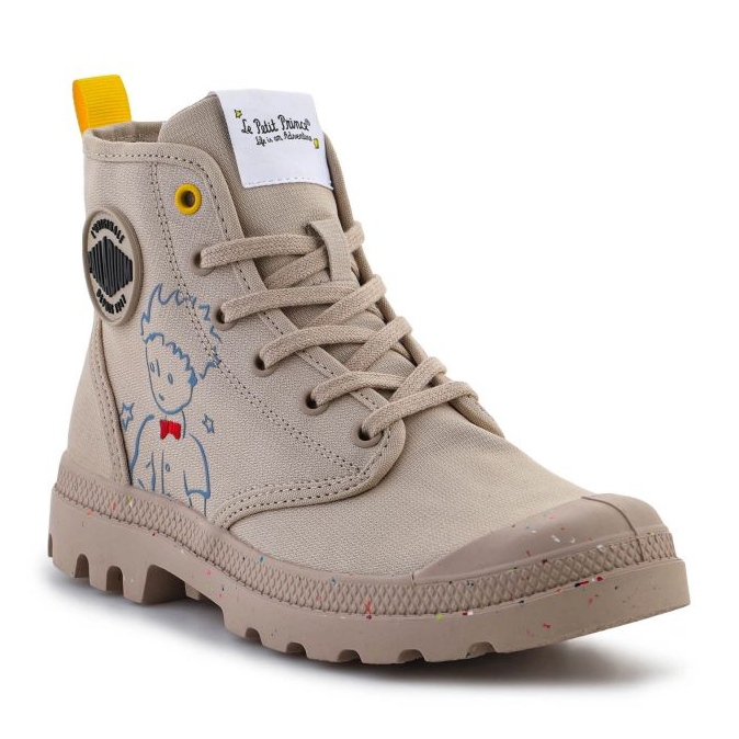 Palladium Pampa-Petit Prince 74449-286-M skor beige 1