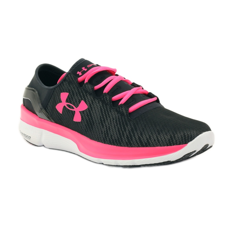 Under Armour Speedform Turbulence löparskor svart rosa 1