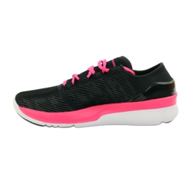 Under Armour Speedform Turbulence löparskor svart rosa 2