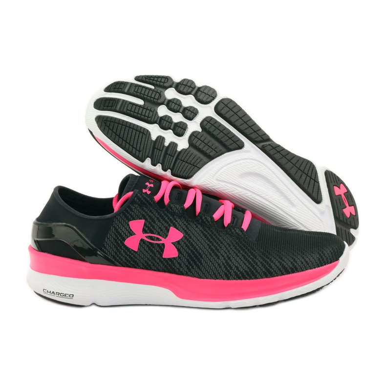 Under Armour Speedform Turbulence löparskor svart rosa 3