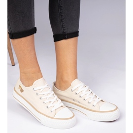 Beige Classic Women's Sneakers 2