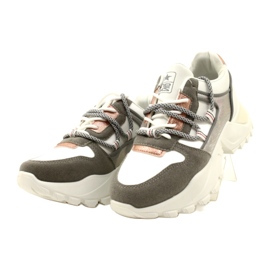 News Kvinnors sportskor sneakers 21sp26-3973 vit 7