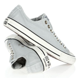 Kvinnors sneakers Converse Chuck Taylor Ox 142229f grå 4