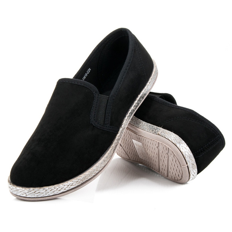Mckeylor Mocka Espadrilles Slip On svart 2