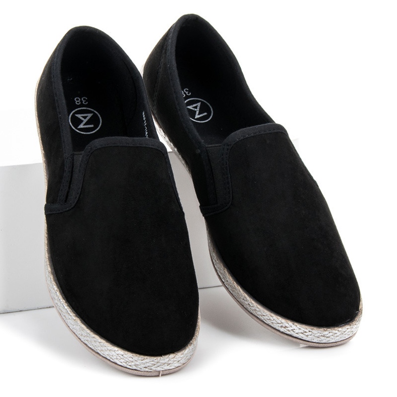 Mckeylor Mocka Espadrilles Slip On svart 1