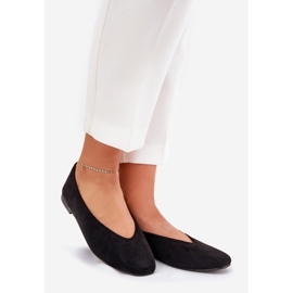 Klassisk Eco Black Ballerinas svart 1