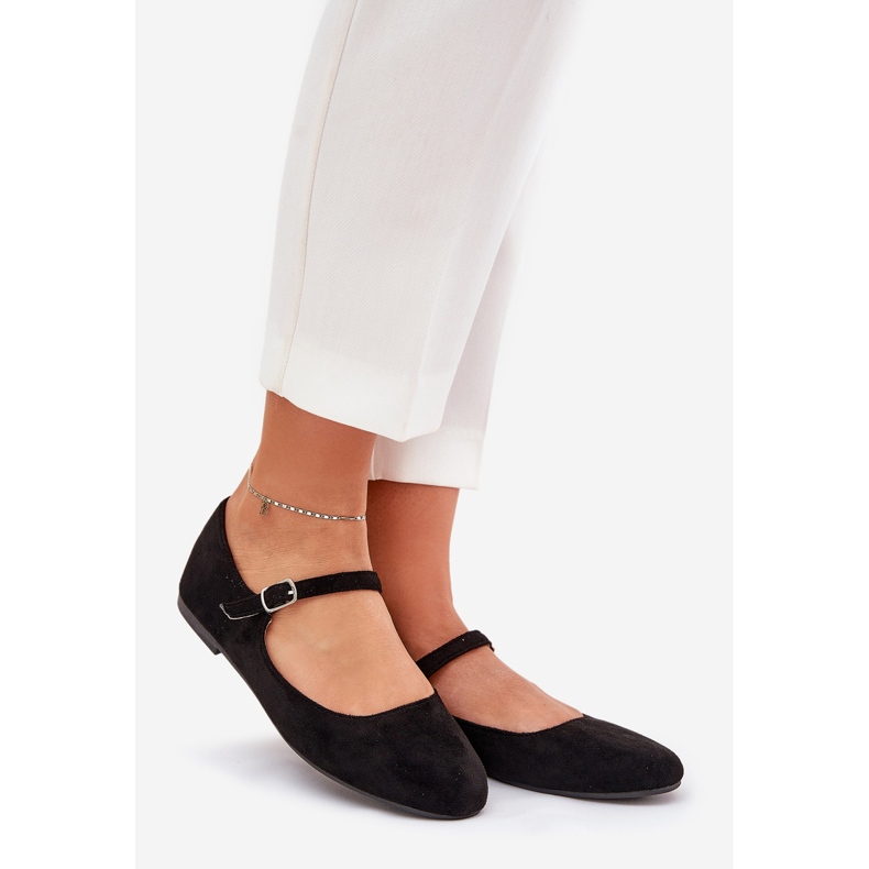Black Bale Ballerinas svart 1