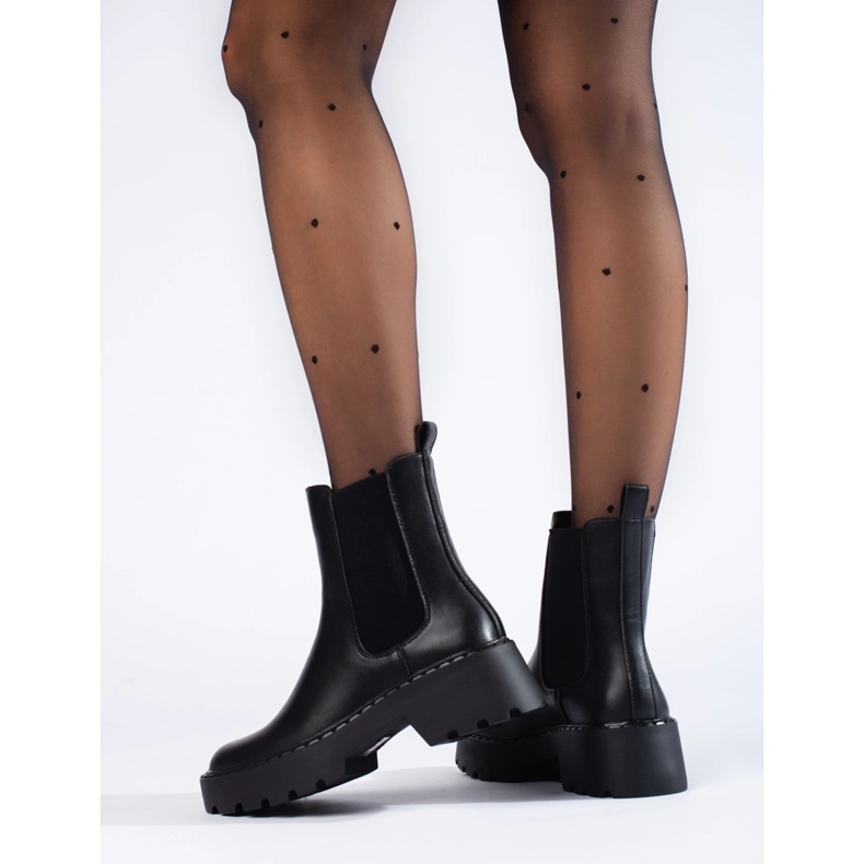 Chelsea-stövlar på Sergio Leone-plattformen svart 2