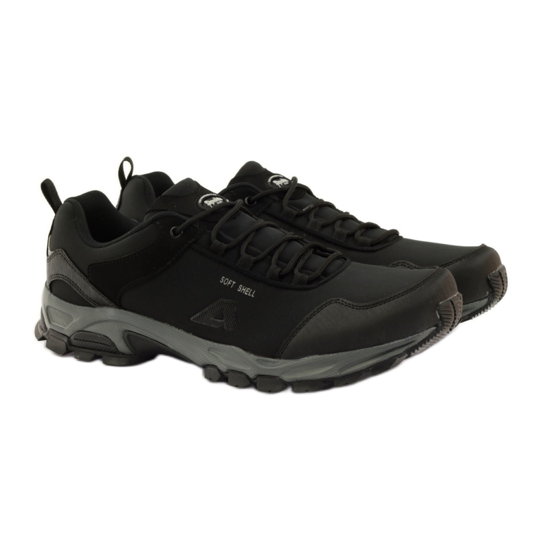 American Club Sport amerikansk vattentät softshell svart 4