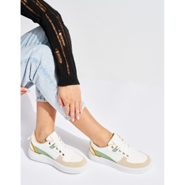 Flerfärgade plattformssportskor för kvinnor mångfärgad 1