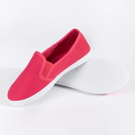 Röda slip-on sneakers för barn 2