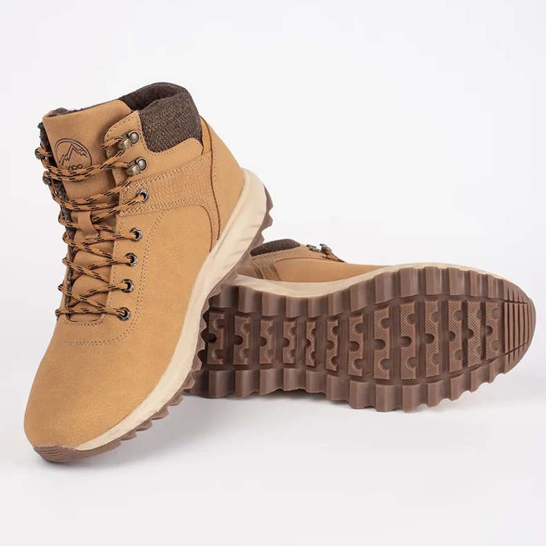 Vico Bruna, isolerade vinterstövlar för män beige 2