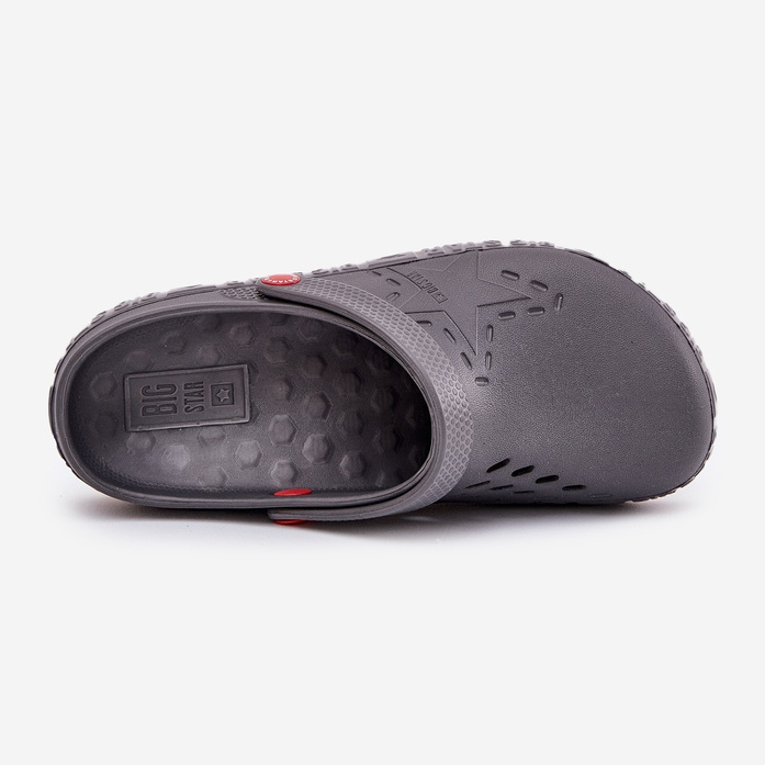 Herrlätt flip -flops täpper Big Star II175007 Gray grå 1