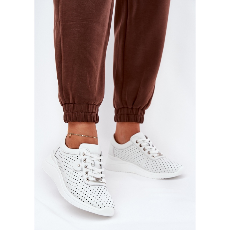 Kvinnors Vinceza 79532 Vita sportskor 2