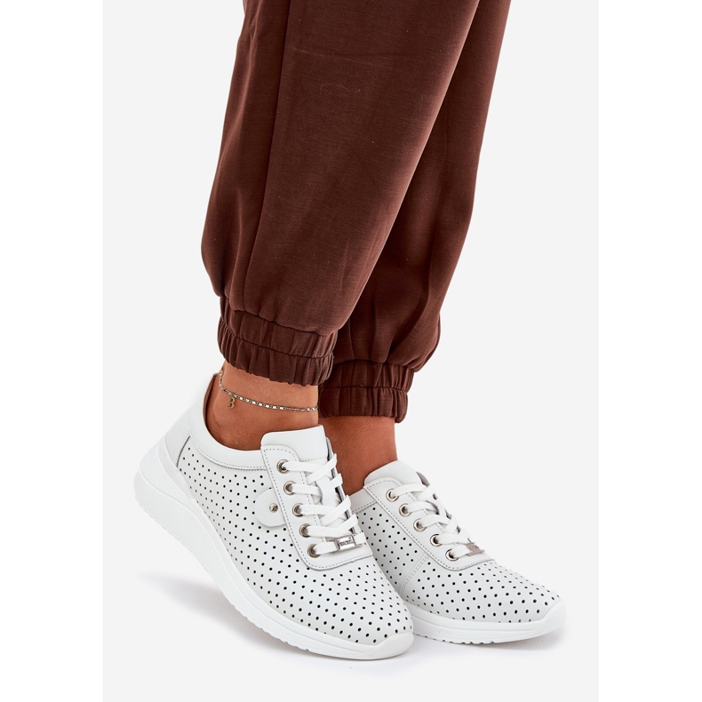 Kvinnors Vinceza 79532 Vita sportskor 1