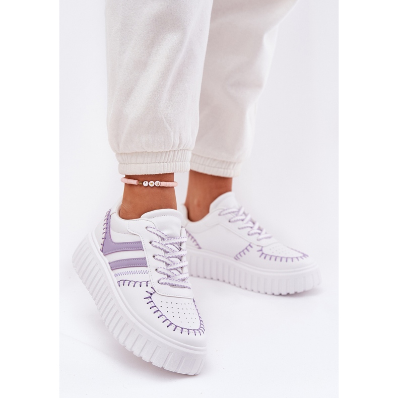 Sneakers för kvinnor, lila violett 2