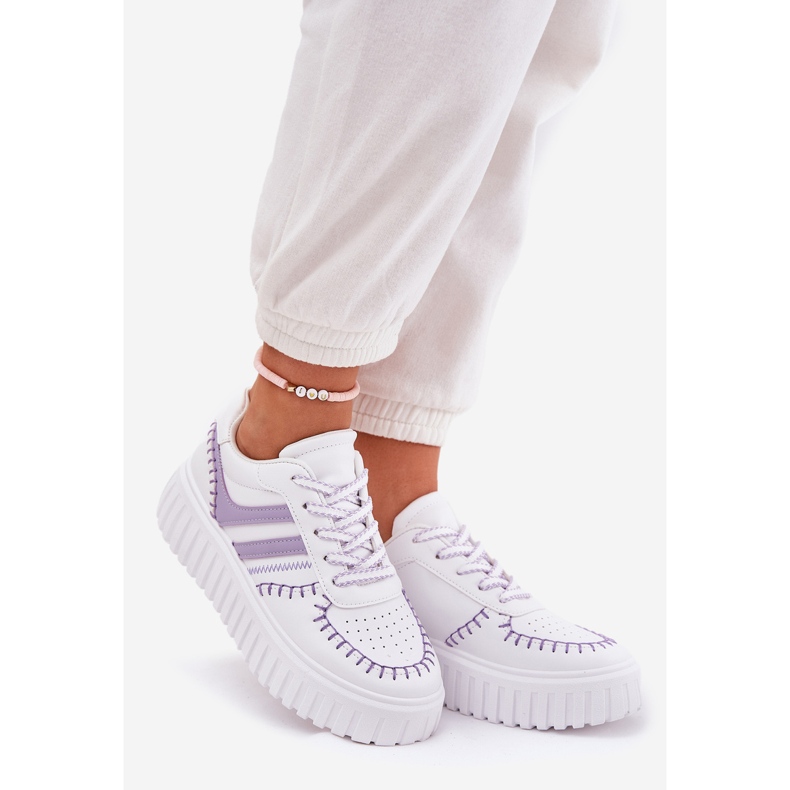 Sneakers för kvinnor, lila violett 1