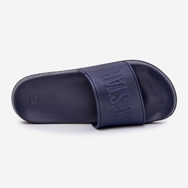 Light Foam Flip Flops Big Star MM174323 Navy Blue blå 2