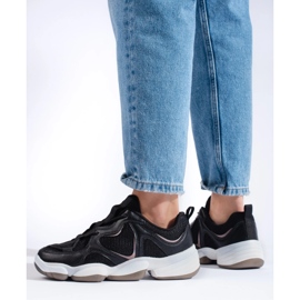 Kylie Snygga svarta sneakers 2