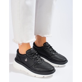 Svarta Vinceza sneakers med tjock sula 2