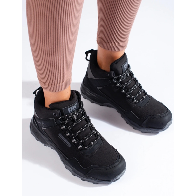Höga dam trekkingskor DK svart och grå 2